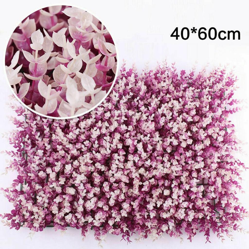 Tappeto di Prato Artificiale per Decorazione Domestica Matrimonio Pannello di Fogliame a Colori