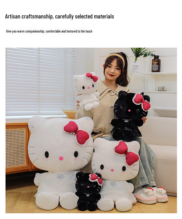 Angel & Devil Cat Plush Doll - Cute Birthday Gift for Girls