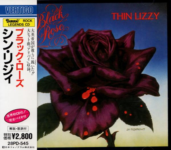 

CD THIN LIZZY - Black Rose (Легенда рока) 28PD545 Vertigo 1989 Япония Рок Б/У