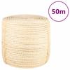 Vidaxl Sznur, Sizal 100%, 8 Mm, 50 M