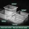Commercial Acrylic Rectangular Food Display Pan