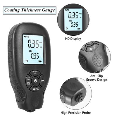 Digital Car Coating Paint Thickness Gauge LCD Display Manual Car Paint Film Tester For Cars Measuring Tools 0-2000um