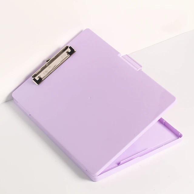 Многофункциональная папка для файлов формата А4 настольный органайзер для контрольных работ офисная папка для документов ящик для хранения доска для письма офисная 1PCS фиолетовый 980₽