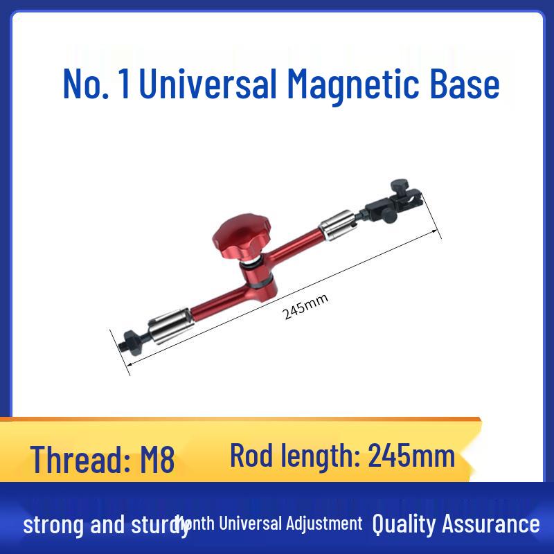 Universal Magnetic Dial Indicator Stand with Strong Magnetic Base
