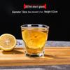 Libbey Large Octagonal Thickened Glass Cup – Heat Resistant, Transparent for Beer, Milk, Juice, Milk Tea, Water.