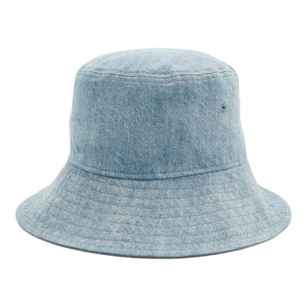 New Era Women's Bucket Hat Drawstring Plain Washed Denim LXL BUCKET03 CORD STRAP WDNM FRT 14388477 NER36C8905