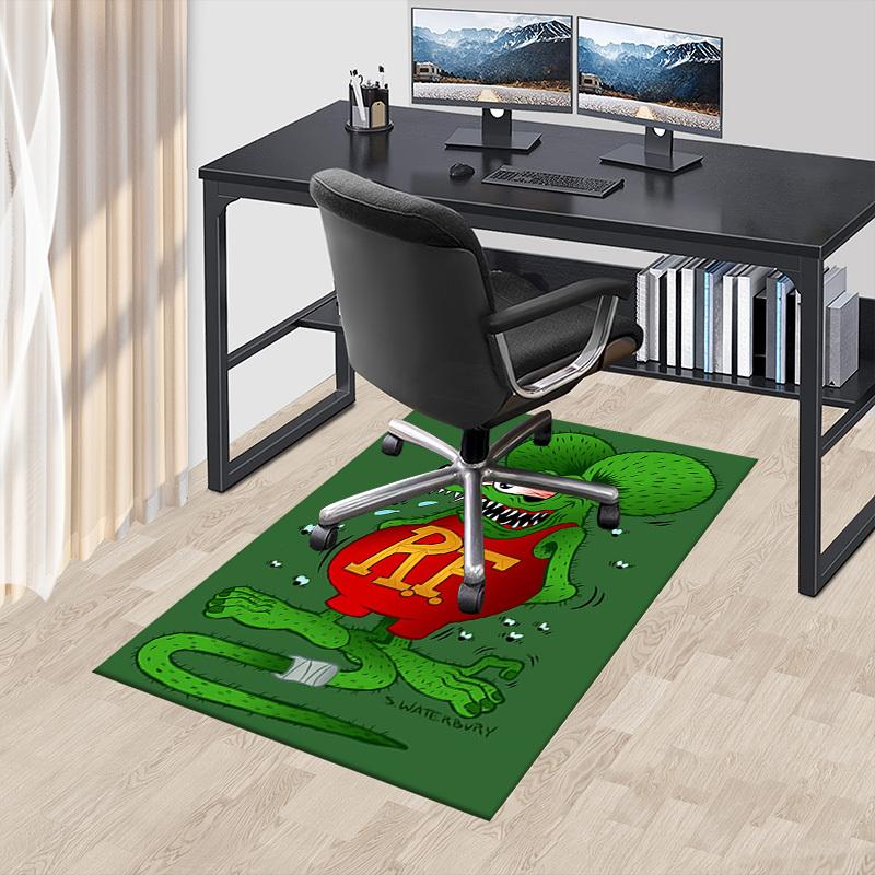 1 stuks Rat Fink Tapijt, Kantoortapijt Buitentapijt Huisdecoratie Vloerkleed Festival