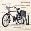 Classic 28" DIY Alloy Bicycle Model Toy Ornament