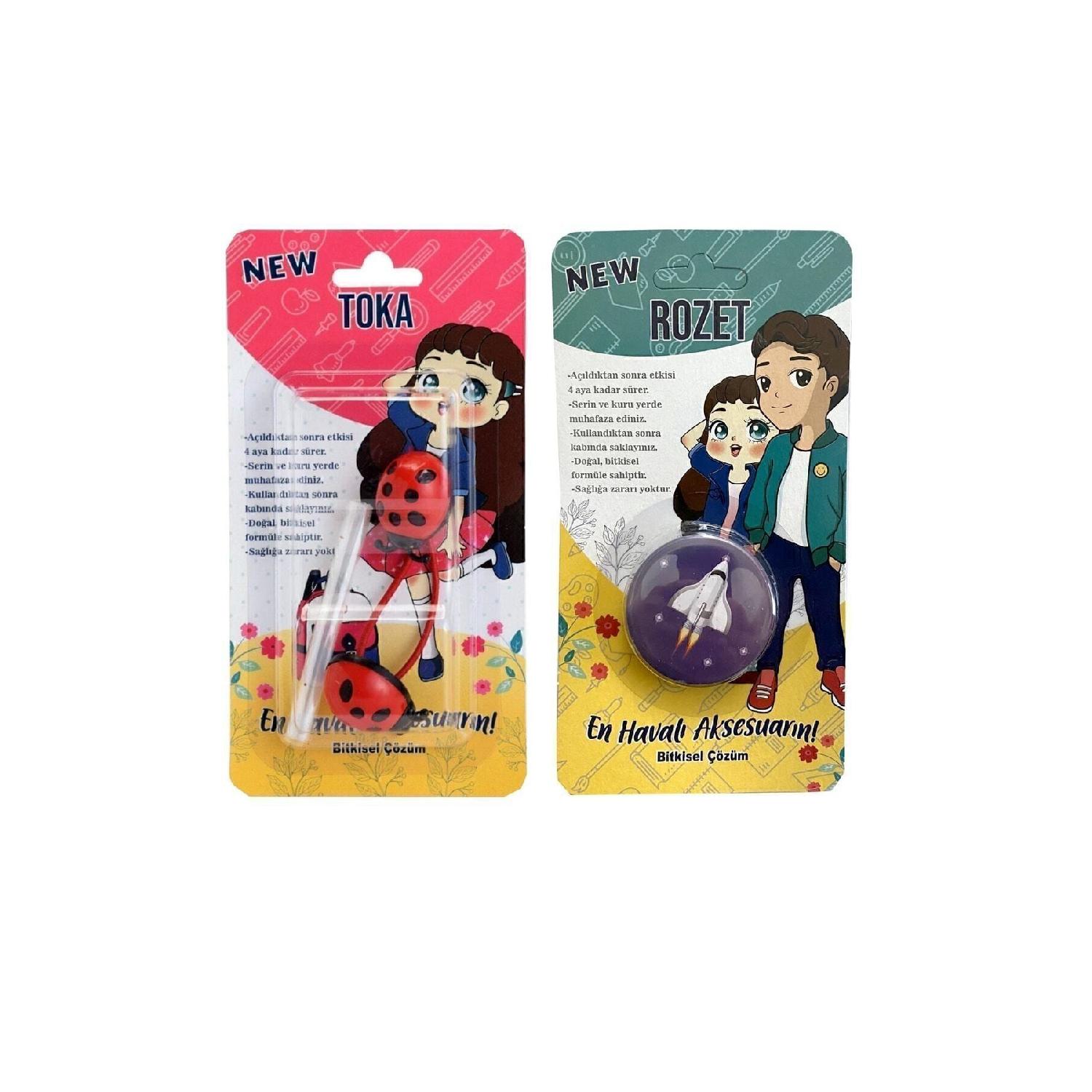 

Набір пряжок від вошей із 2 значків від вошей великого розміру