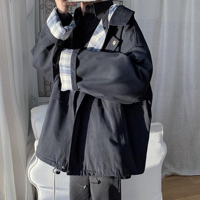 Lässige Frühlingsjacke im koreanischen Stil für Damen - Harajuku 2023, Vielseitiges Studenten- und Partner-Outfit