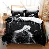 Dunkle Horror-Kunstgrafik Lorna Shore Extrem Metal Bettwäsche-Set Bettbezug Mit 2 Kissenbezügen Teen Metalhead Schlafzimmer-Dekoration