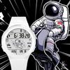 Astronaut Black Technology Electronic Watch Boys And Girls Middle School Students Trend Junior High School Primary School Students Children