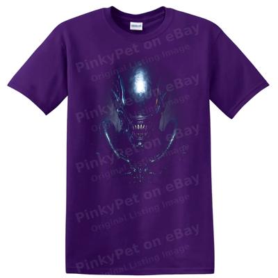 Xenomorph Alien Monster Horror Sci Fi T Shirt Dark Creature Face Tee