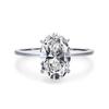 2025 New 316L Stainless steel Wedding Ring for Women Dazzling Zirconia Luxury Lady Accessories Bridal Jewelry Wholesale Not Fade