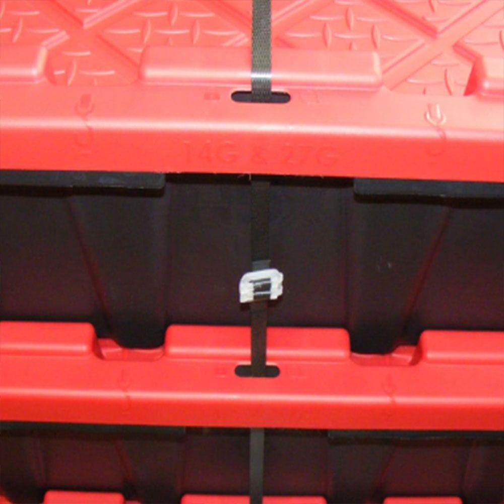 Transparent Plastic Packing Buckle White Belt Buckle Packing Strap Buckle  Clothing Accessories