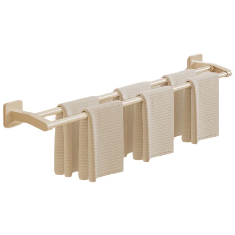 Guraide Punch-Free Stainless Steel Bathroom Towel Rack