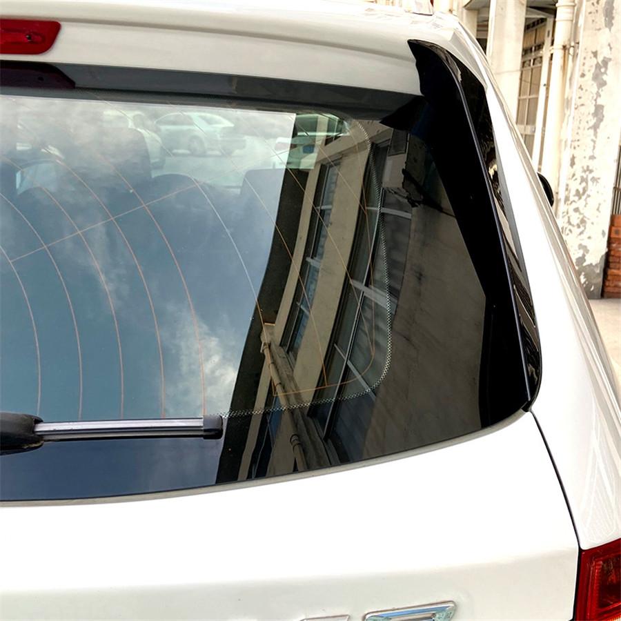 2ks Lesklá černá Lemovaná lišta spoileru zadního okna pro BMW X3 F25 2011-17