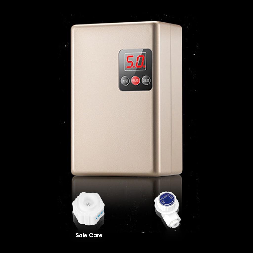 

3800 Вт 220 В Душевой Проточный Водонагреватель Без Бака Электрический Нагрев Моментальная Горячая Вода для Кухни и Ванной золотой