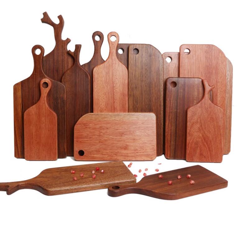 Многофункциональный деревянный сервировочный и разделочный набор