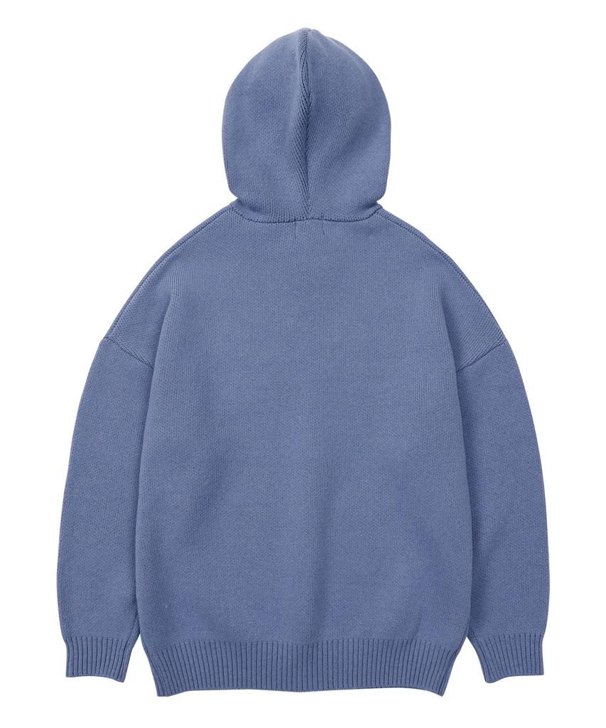 AJOBYAJO [Pba] Dbof Wool Knit Hoodie [Lilac]