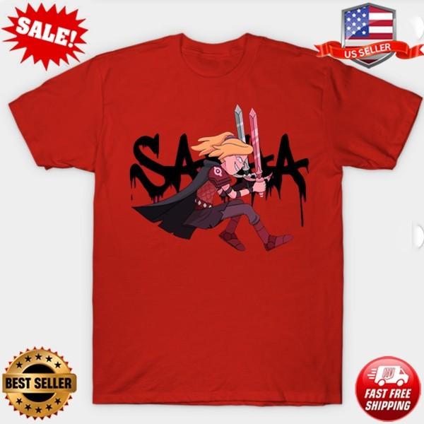Sasha Waybright - Graffiti - Amphibia Season 2 Graphic T-Shirt S-5XL