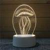 3d Nightlight Vision Bedroom Creative Desk Lamp Diy Holiday Gift Usb Direct Plug