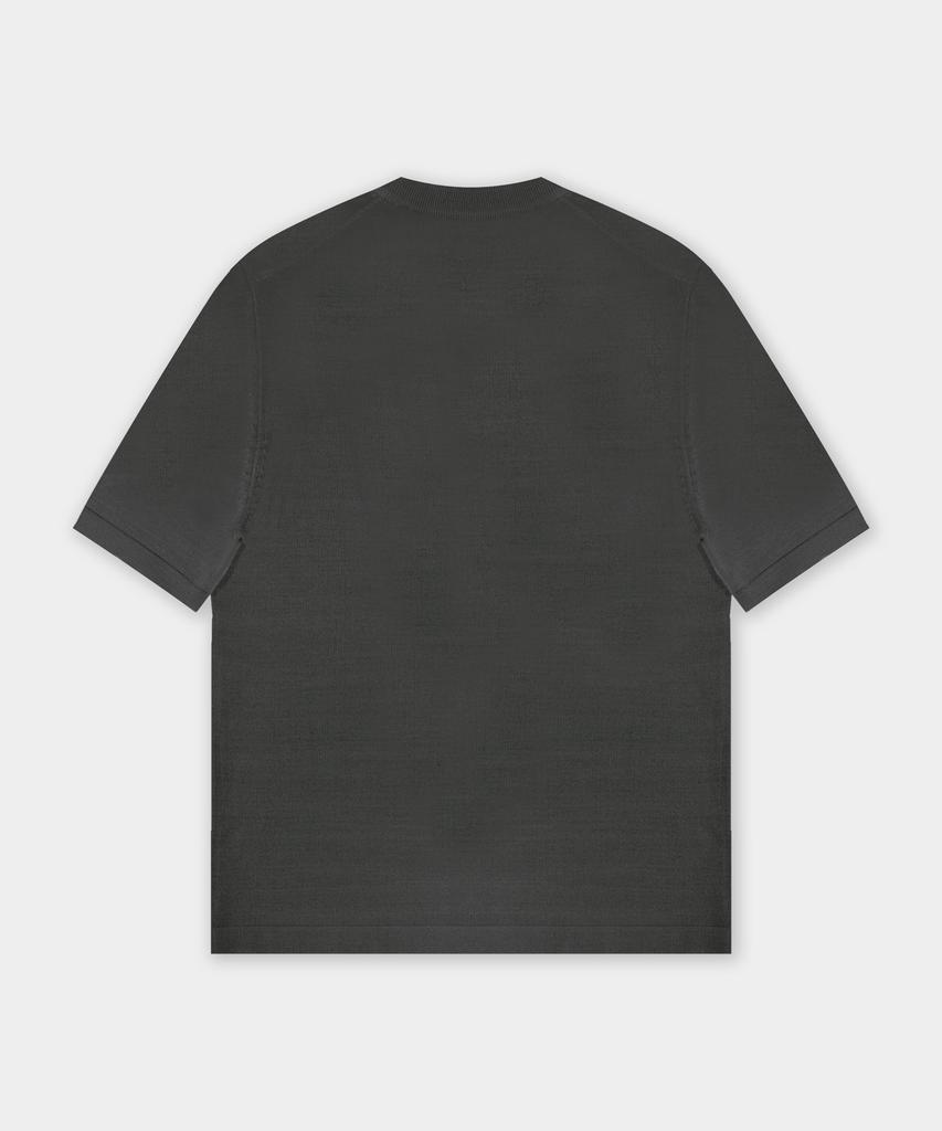 BIRBANTE Cool Mellow Crewneck Knit - Charcoal