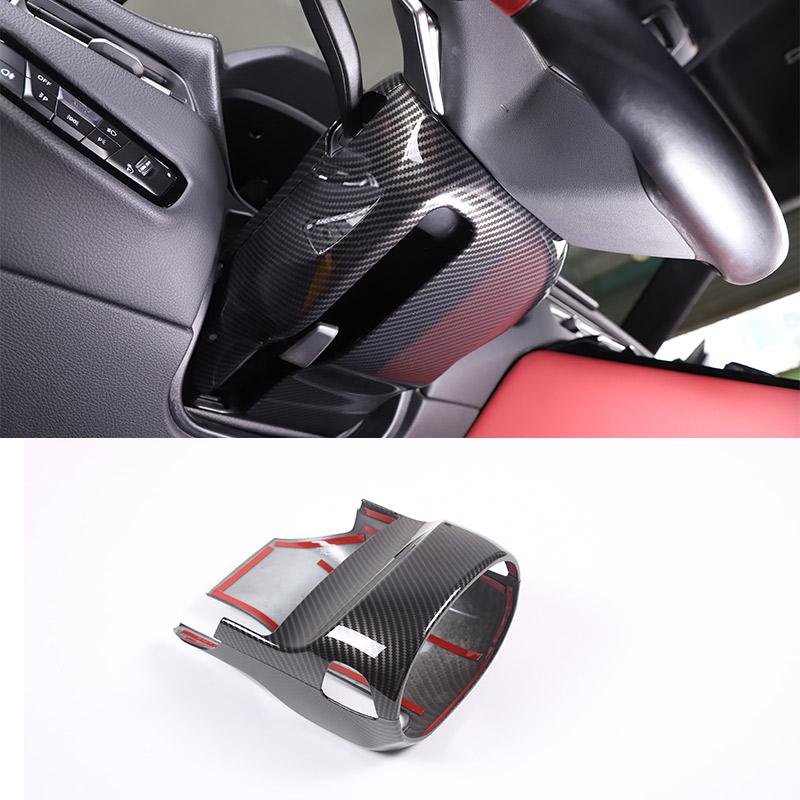 ABS Carbon Fiber For Toyota GR Supra A90 2019-2025 Center Console Control Panel Steering Wheel Window Glass Lifting Sticker