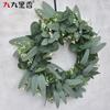 Prinzessin Girlande Simulationsgirlande Türdekoration Eukalyptusblattgirlande Eukalyptustür