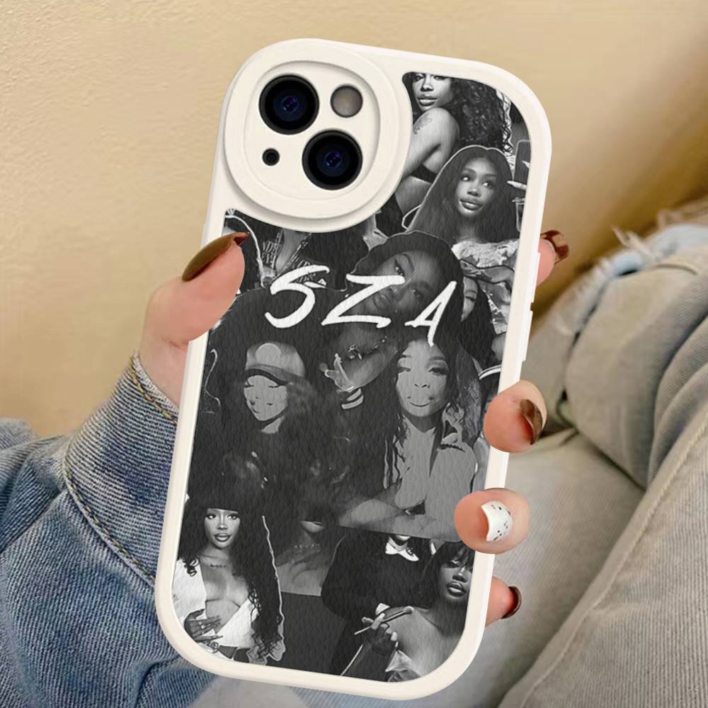 Star Singer S-Sza For IPhone 16 15 14 13 12 11 Pro Max Plus Leather Phone Cover