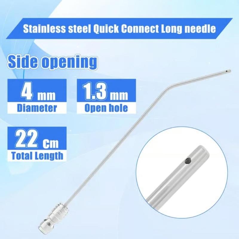 High Pressure Washer Nozzle Kit for Washing Machine Air Conditioner Cleaning 1/4 Quick Connect Stainless Steel Wand