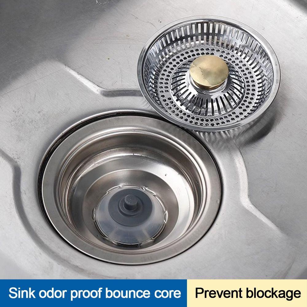 Floor Drain Plug Drain Filter Anti Clog Mesh Trap Usefull Kitchen Sink Strainer