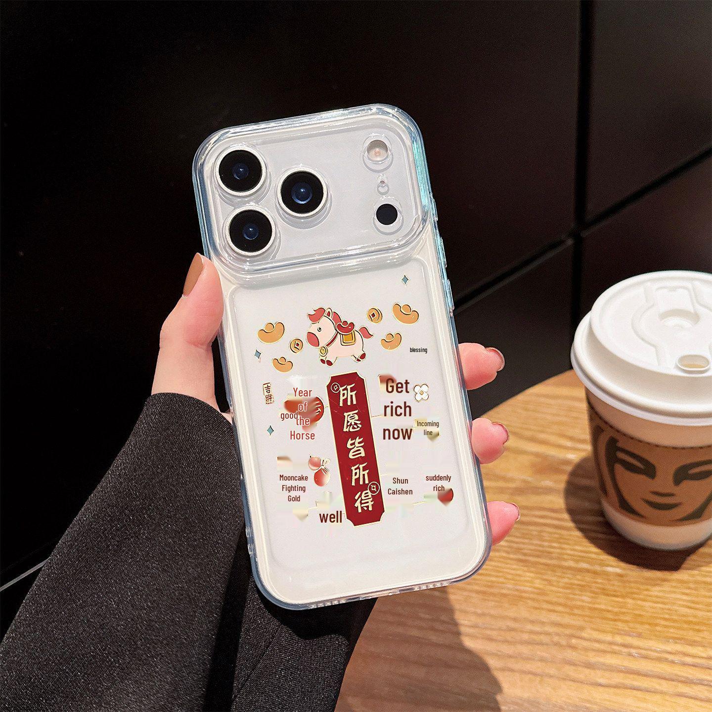 Year of the Horse Wish Fulfillment Case for iPhone 17 Pro - Air Space Wealth Design iPhone 17 Pro
