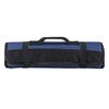 22 Pocket Chef Roll Bag Cutter Carry Storage Pouch Organizer Mėlyna