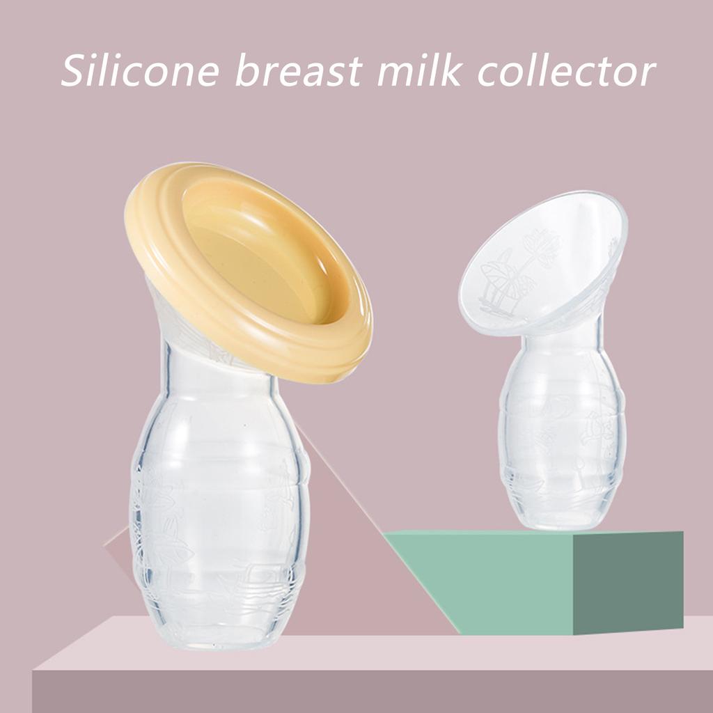 All Silicone Manual Breast Milk Collector, Simple- Breast Milk Collector, Dust- Cover