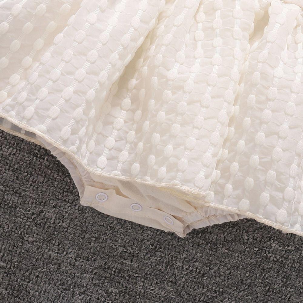 Bodysuit Baby Jumper Dress Ruffle Baby Shorts Climb Suit Cute Baby Jumpsuit  Infant Wear