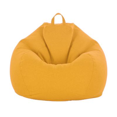 Modischer, einfarbiger Stoffbezug für faule Liege, Sitzsack, Stuhl, Sofa, Heimdekoration