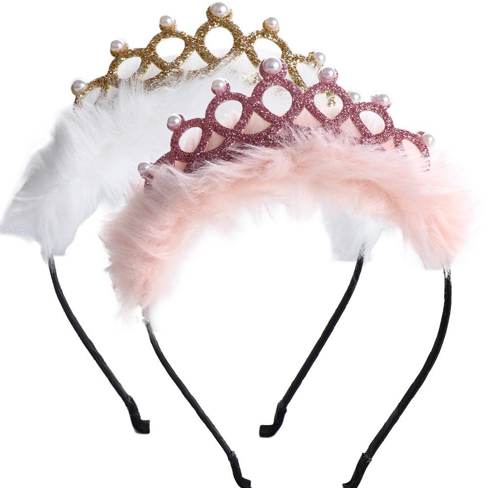 Cute For Party Crown Children Kids Girls Hair Band Hair Hoop Birthday Headwear Headband