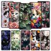 Cute Detection Cat Phone Case For Xiaomi Redmi Note 14 13 5G 10 11 12 Pro Plus 4G 14C 13C 12C 10C Black Cover
