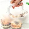 Elevated Cake Carrier with Dual Handles Portable Food Storage Box Suitable for Cupcakes Muffins and Small Cakes with Secure Lid and Base