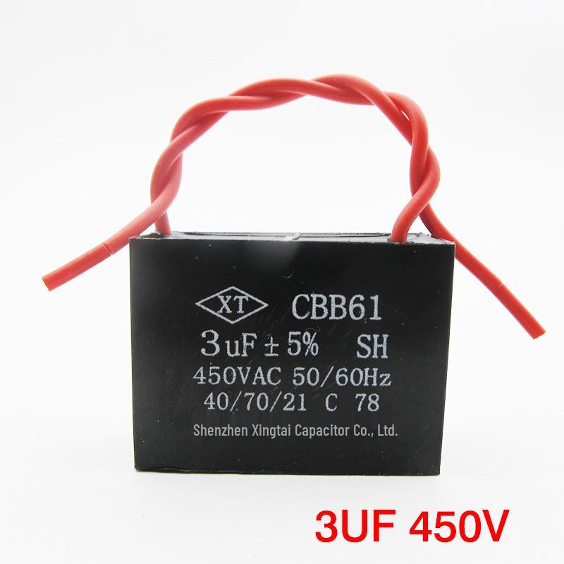 CBB61 Deckenventilator & Dunstabzugshaube Kondensator 1-6UF 450-500V