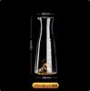 Gold Foil Golden Rockery Wine Glass Set Wine Divider 100ml Wine Jug Set Metal Storage Rack Transparent Gold Mountain