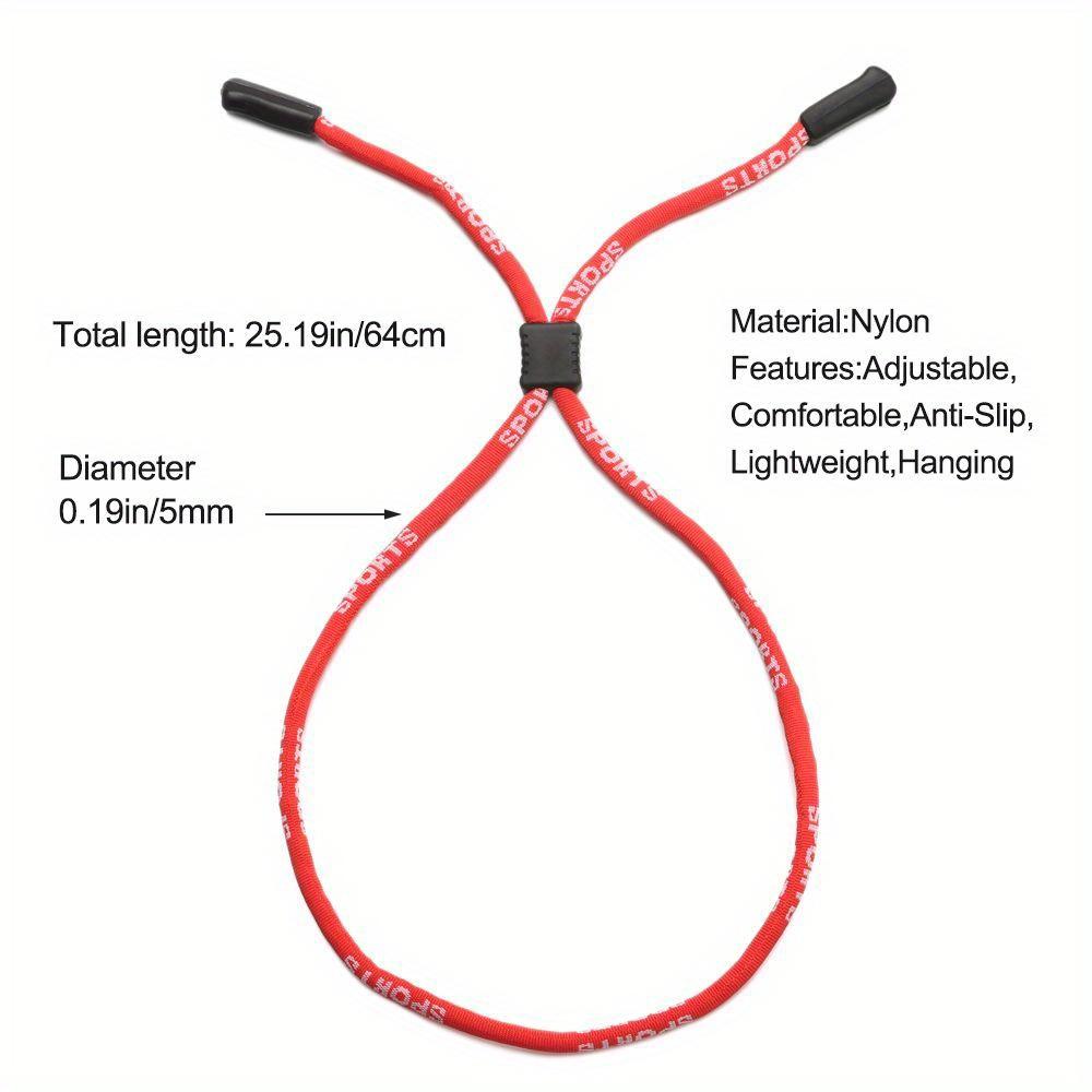 New Non-Slip Sunglasses Rope Neck Strap Outdoors Sports Glasses Cord Women Men Eyeglasses Lanyard Glasses Accessories