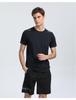 Men's Summer Quick-Dry Crew Neck Sports T-Shirt - Slim Fit, Short Sleeve, Custom Logo, Plus Sizes Available