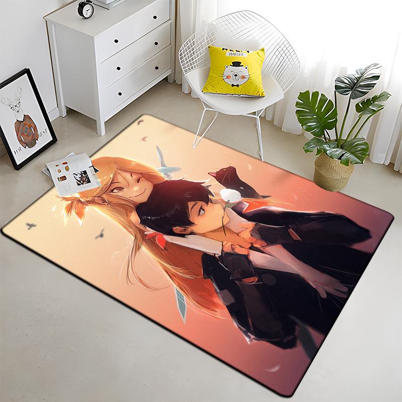 Hot Anime SAO Sword Art Online Modern House Living Room Floor Matte Bedroom Carpet Art Poster Mat Pattern Decorative Square Rug