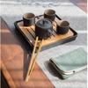 Cheese Bacon Kitchen Reusable Cooking Bamboo Toast Clip Tea Tweezer Food Tongs Gripper