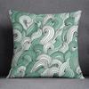 Mint Green Fresh Pillow Gift Home Office Decoration  Bedroom Sofa Car Cushion Cover case