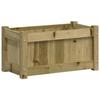 VidaXL Jardinière 60x31x31 cm bois de pin imprégné 837447