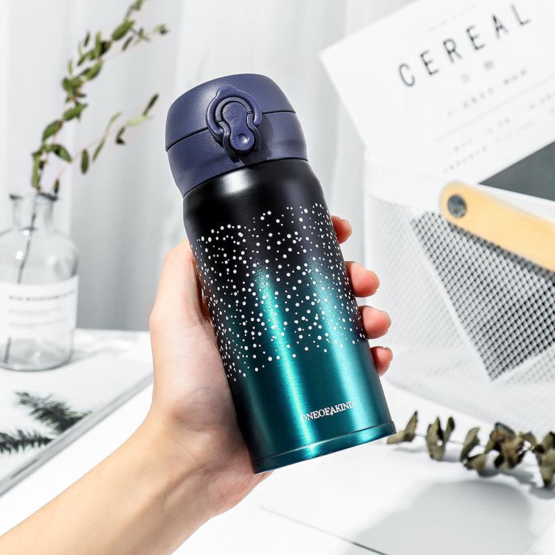 Stainless Steel Vacuum Flasks 350ml Thermos Cup Coffee Tea Milk Travel Mug Thermo Bottle Thermo Cup