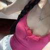 Summer Ladies New Korean Slim Solid Color Lace Lace Camisole Tank Top Cute Sexy With Buttons Inside Can Be Worn Outside Tops